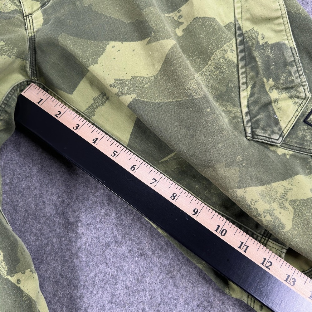 Fox Racing Cargo Shorts Mens 32 Green Camo 12 In Inseam Lined Motorcycle Casual - Picture 8 of 14